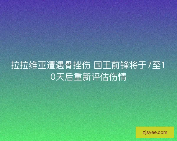 拉拉维亚遭遇骨挫伤 国王前锋将于7至10天后重新评估伤情